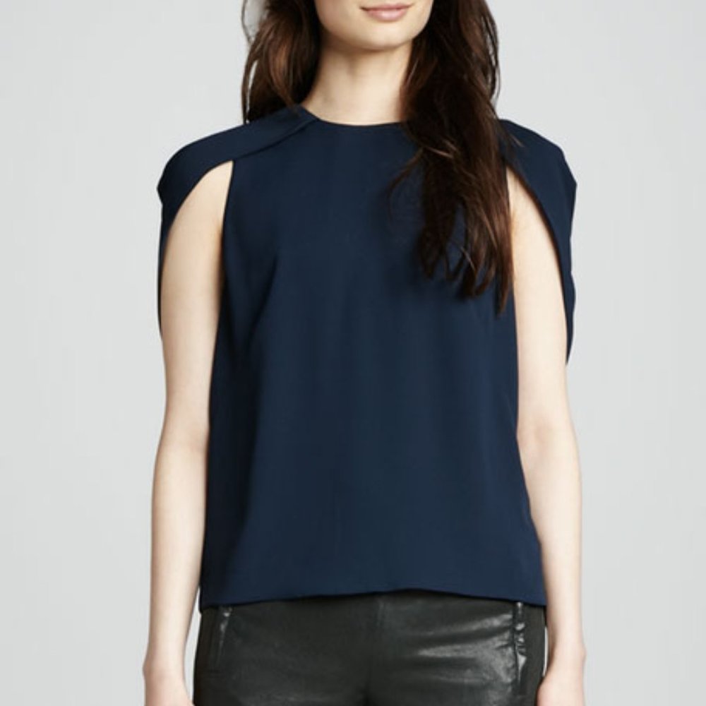 J Brand Cowley Georgette Top